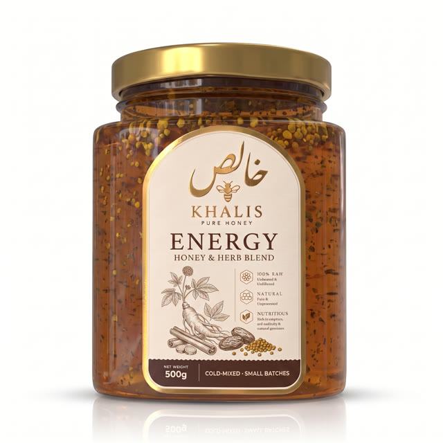 Khalis Energy Honey jar
